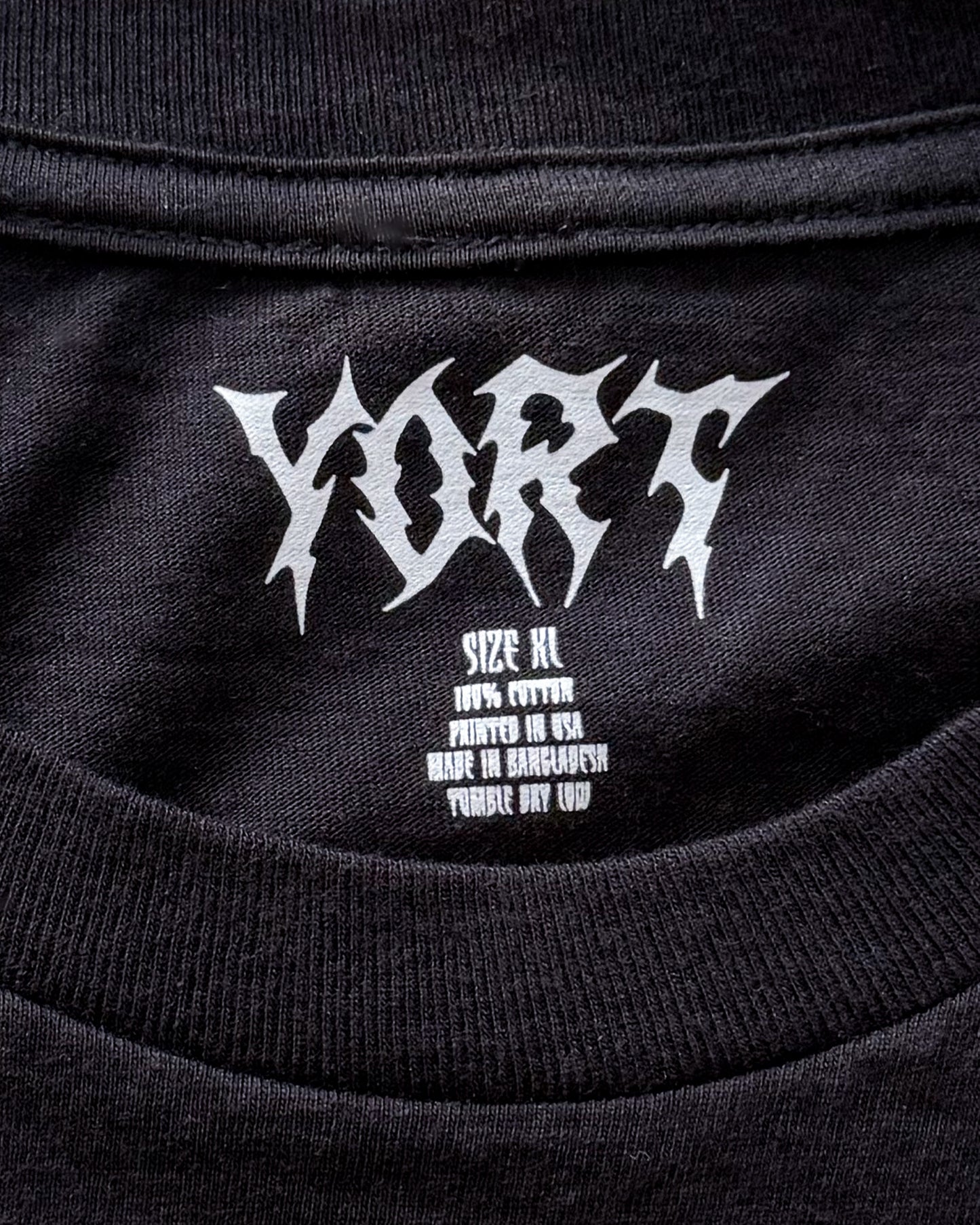 Without Warning Tee- Black