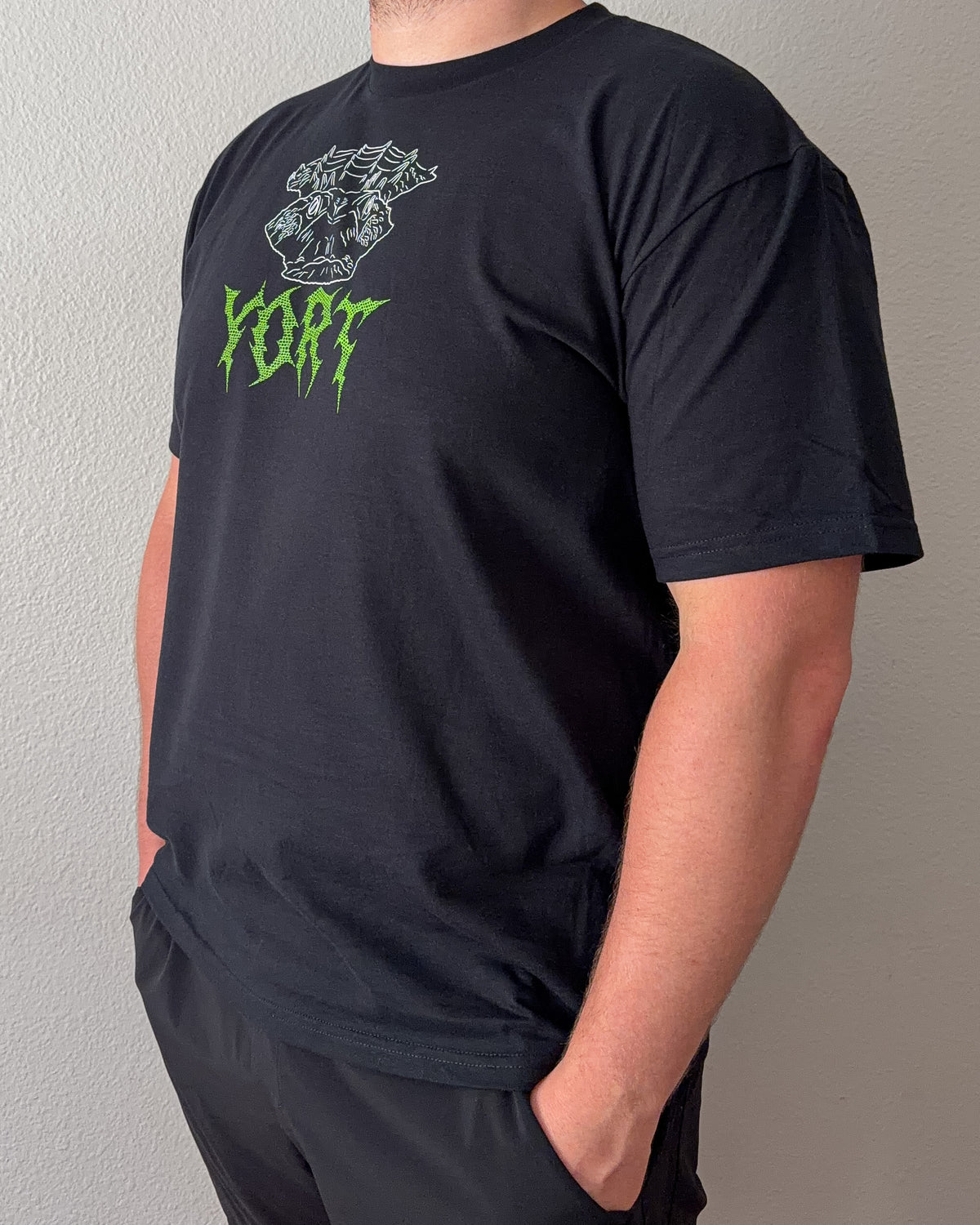 Without Warning Tee- Black